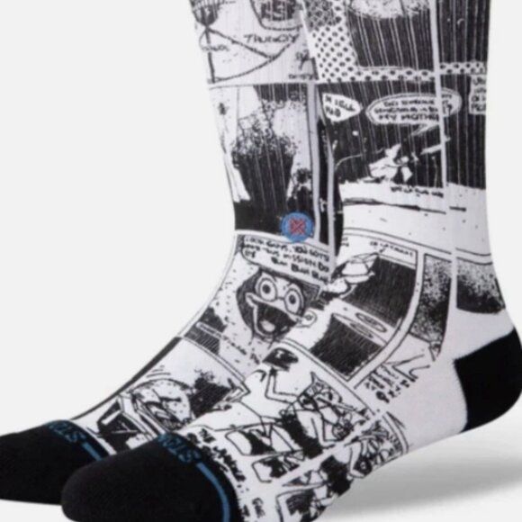 Stance De La Soul "The Sleeve" Crew Socks Large 9-13 - Picture 1 of 2